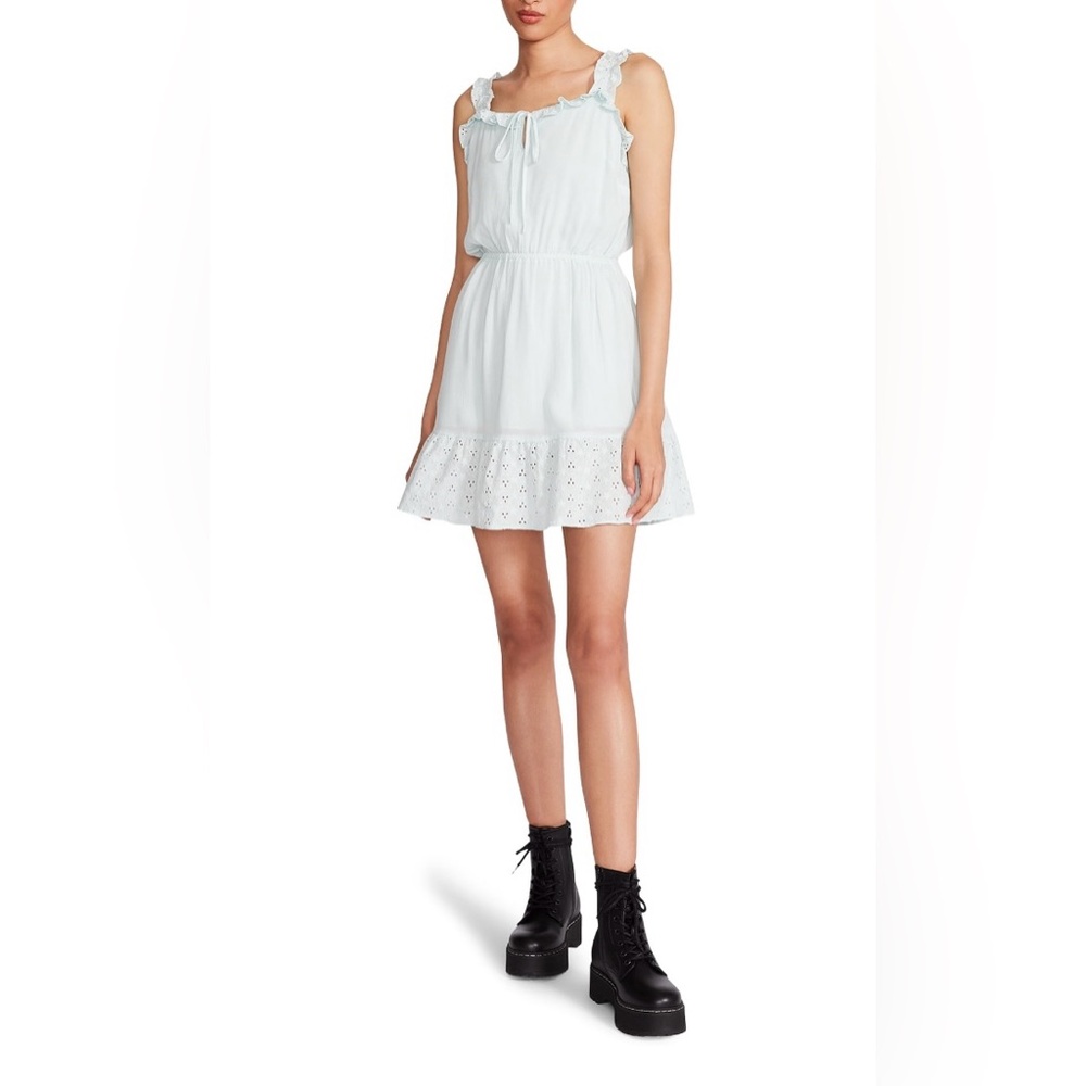 NWT - Eyelet Ruffle Dress.